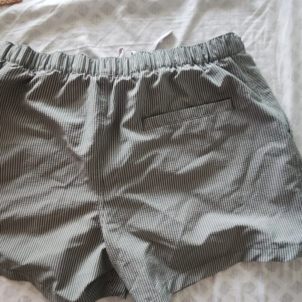 Abercrombie and Fitch seersucker swimming trunks - Picture 4 of 4